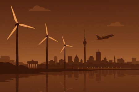 Берлин ночью