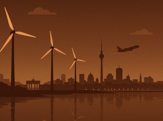 Берлин ночью