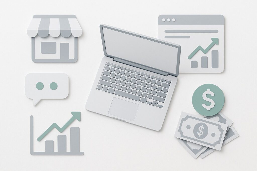 Дропшиппинг интернет-магазин под бурж трафик