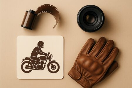 Фотосессия байкера