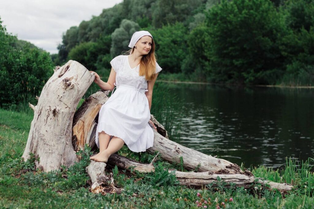Девушка на природе